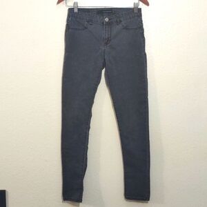 USED CALVIN KLEIN JEANS SIZE 28/6 LEGGINGS COLOR GRAY